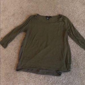 Forever 21 olive green top